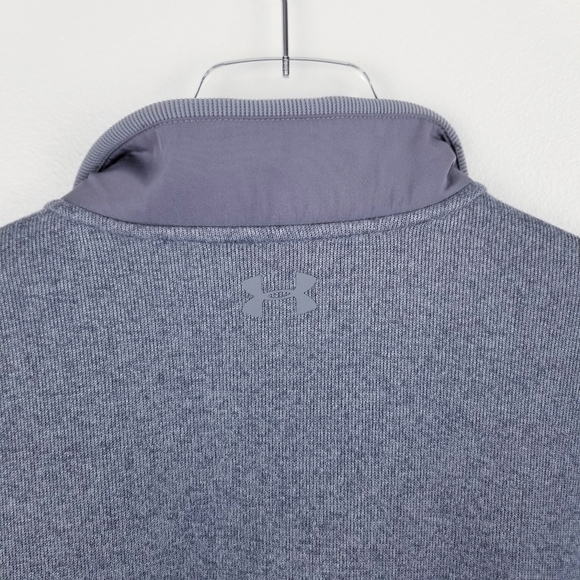 Under Armour Golf ColdGear Gray Pullover size XL - Picture 5 of 9